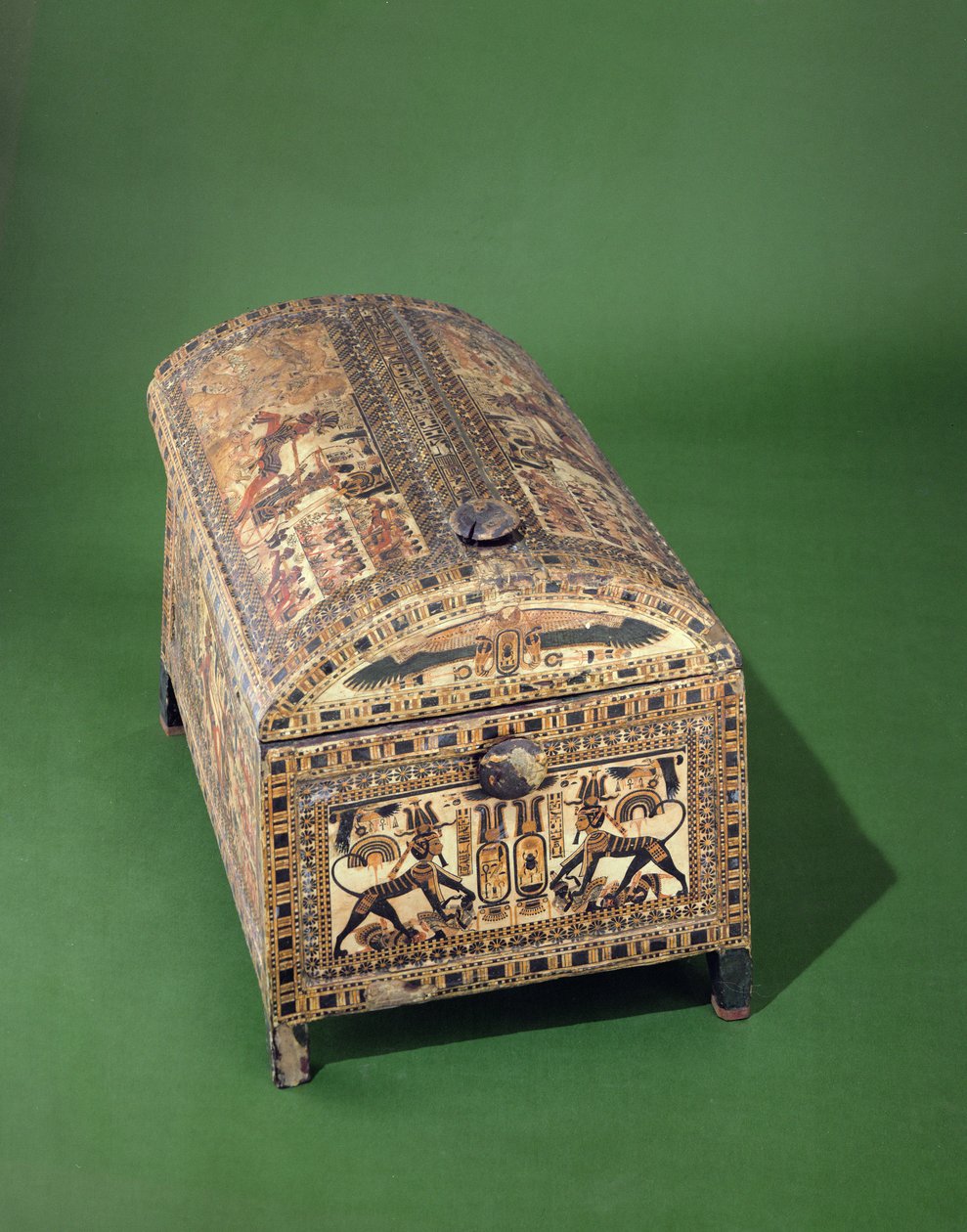 Tutanchamun-Truhe, Neues Reich, ca. 1340 v. Chr. von Egyptian 18th Dynasty