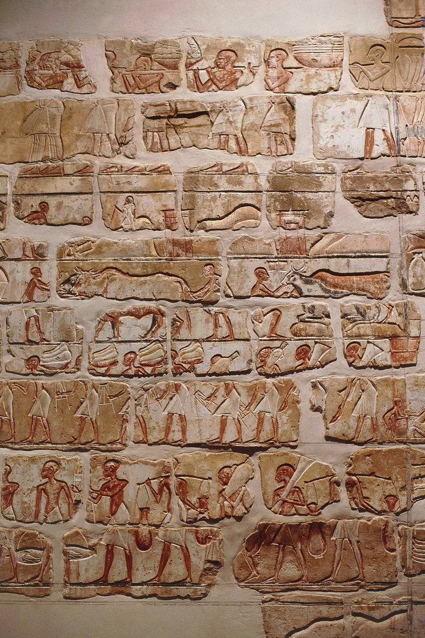 Wand von Echnaton, Neues Reich, 18. Dynastie von Egyptian 18th Dynasty