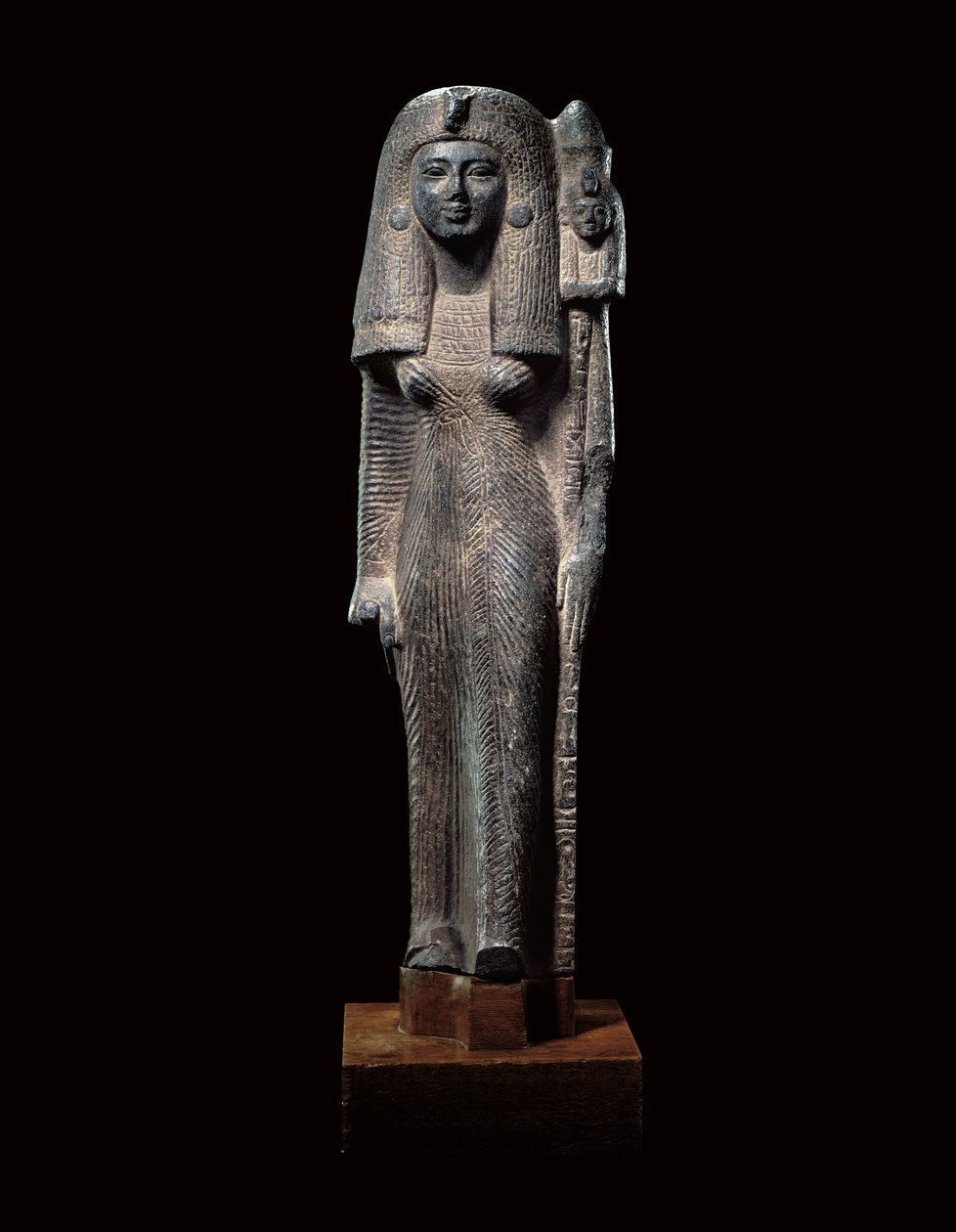 Standartentragende Statue der Königin Nefertari, Neues Reich, ca. 1290-1224 v. Chr. von Egyptian 19th Dynasty