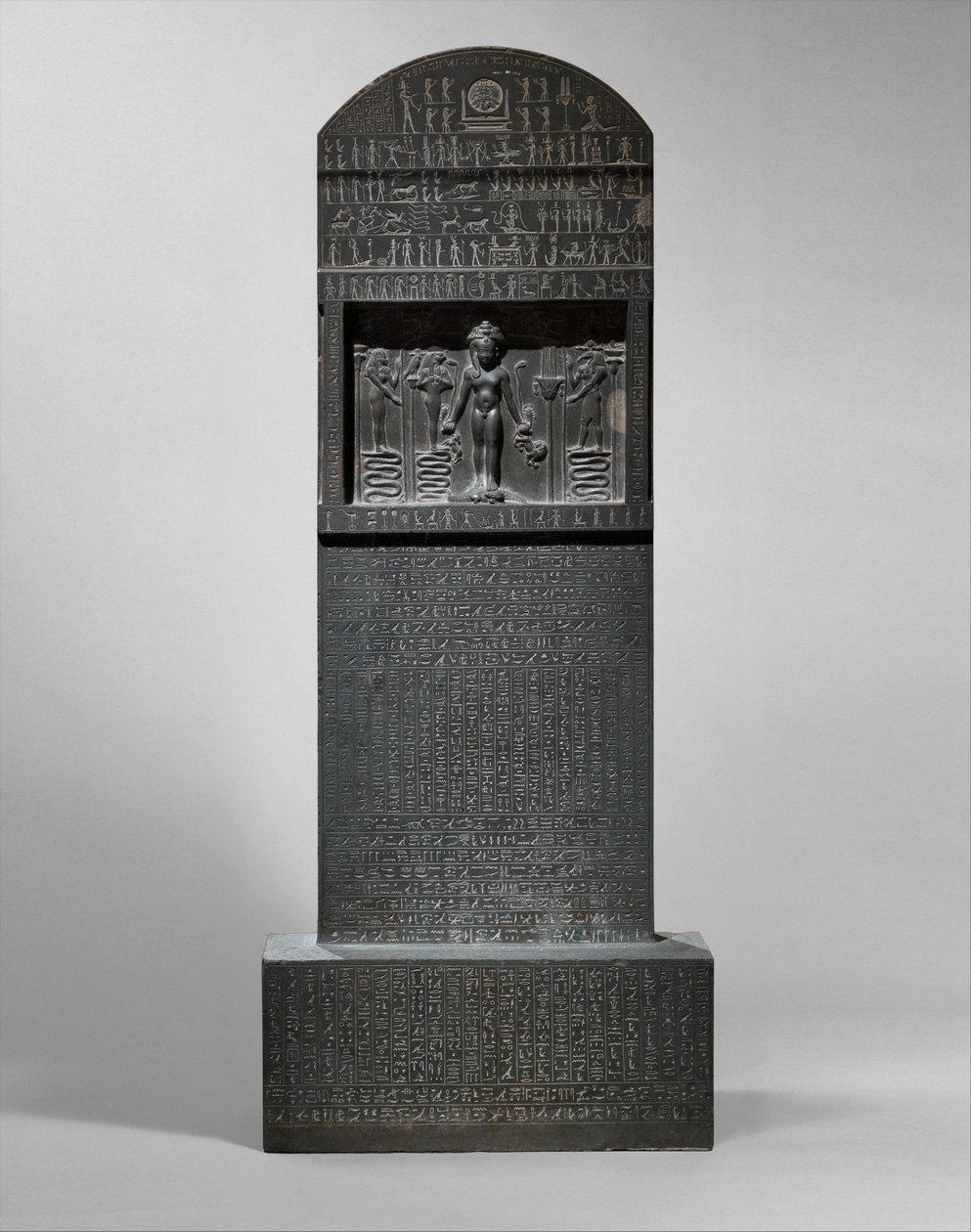 Cippus des Horus, 360–343 v. Chr. von Egyptian 30th Dynasty