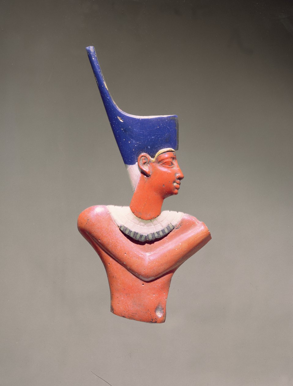 Einlegefigur eines Königs von Egyptian Ptolemaic Period