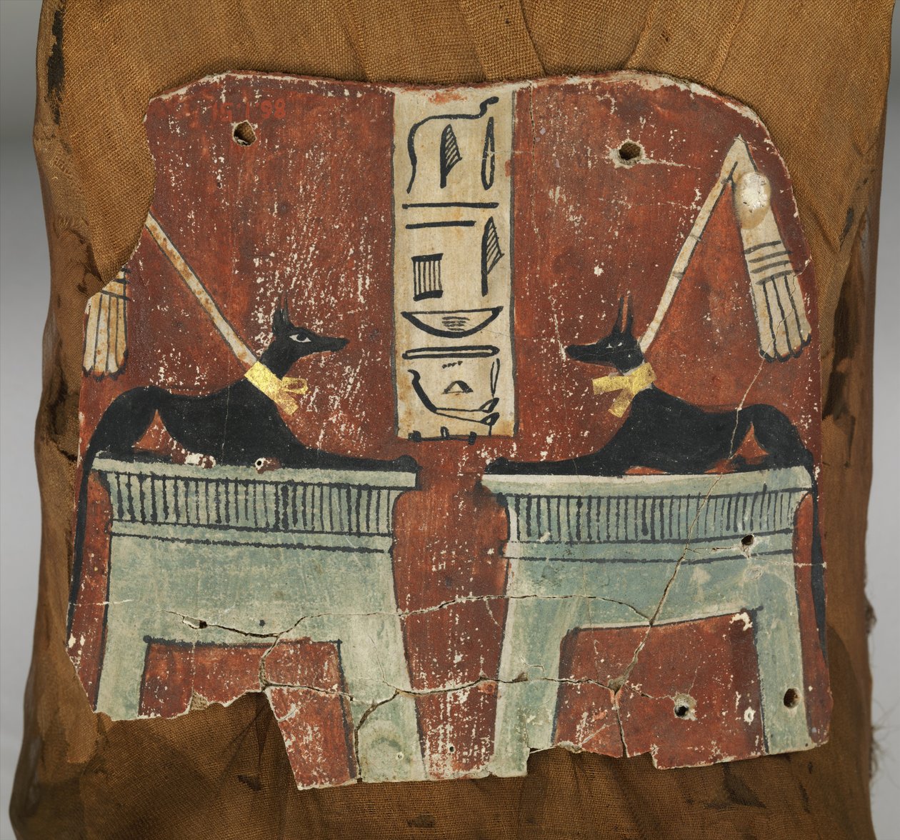 Mumie von Nesmin von Egyptian Ptolemaic Period