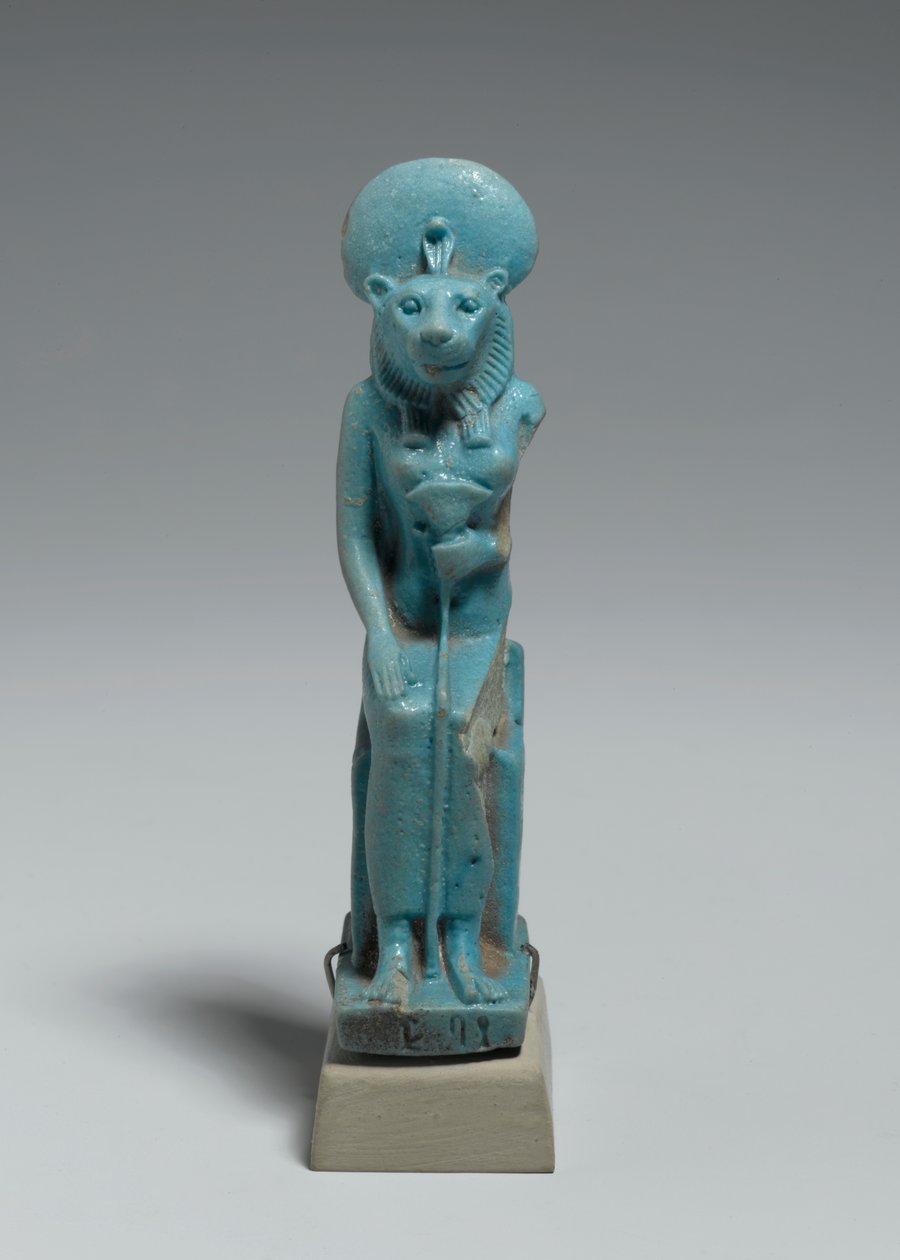 Sitzende Figur der Sachmet, 305-30 v. Chr. von Egyptian Ptolemaic Period