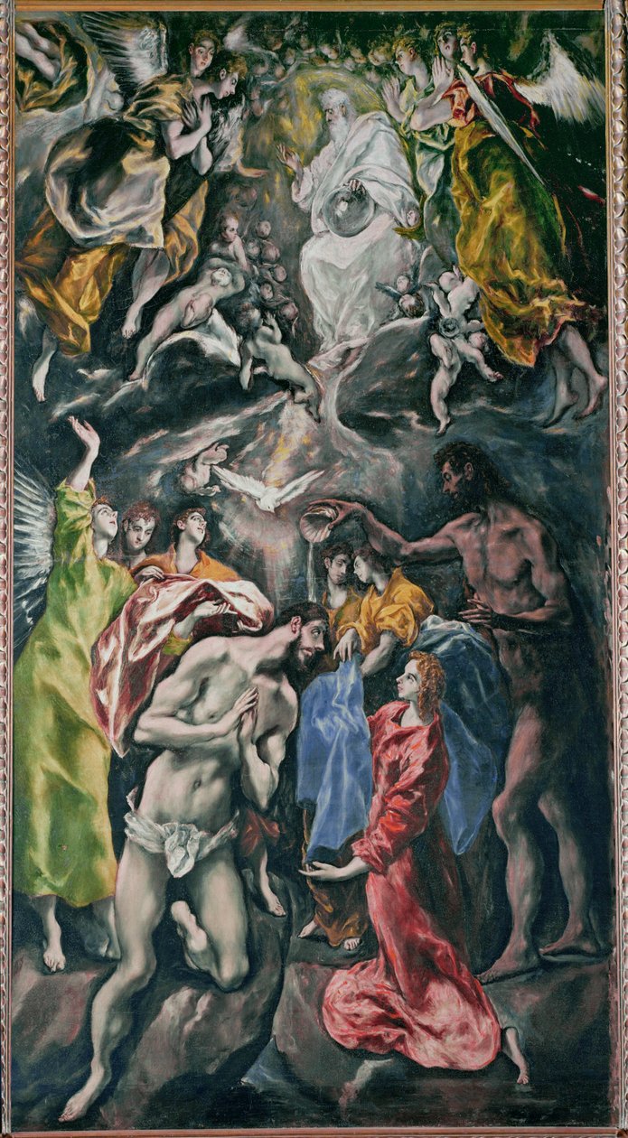 Taufe Christi von El (1541-1614) Greco