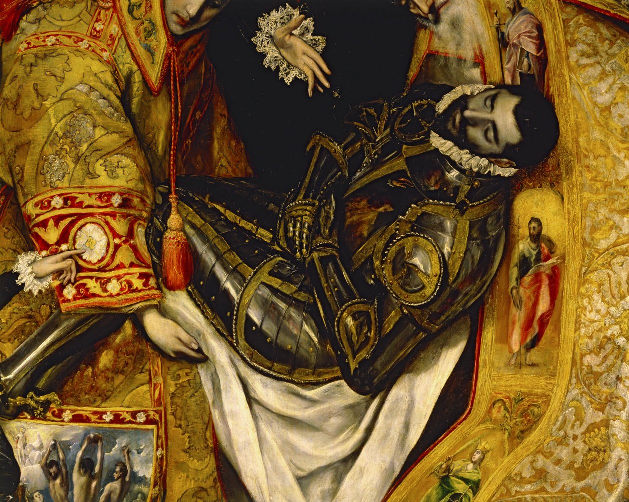 Das Begräbnis des Grafen von Orgaz von El (1541 1614) Greco
