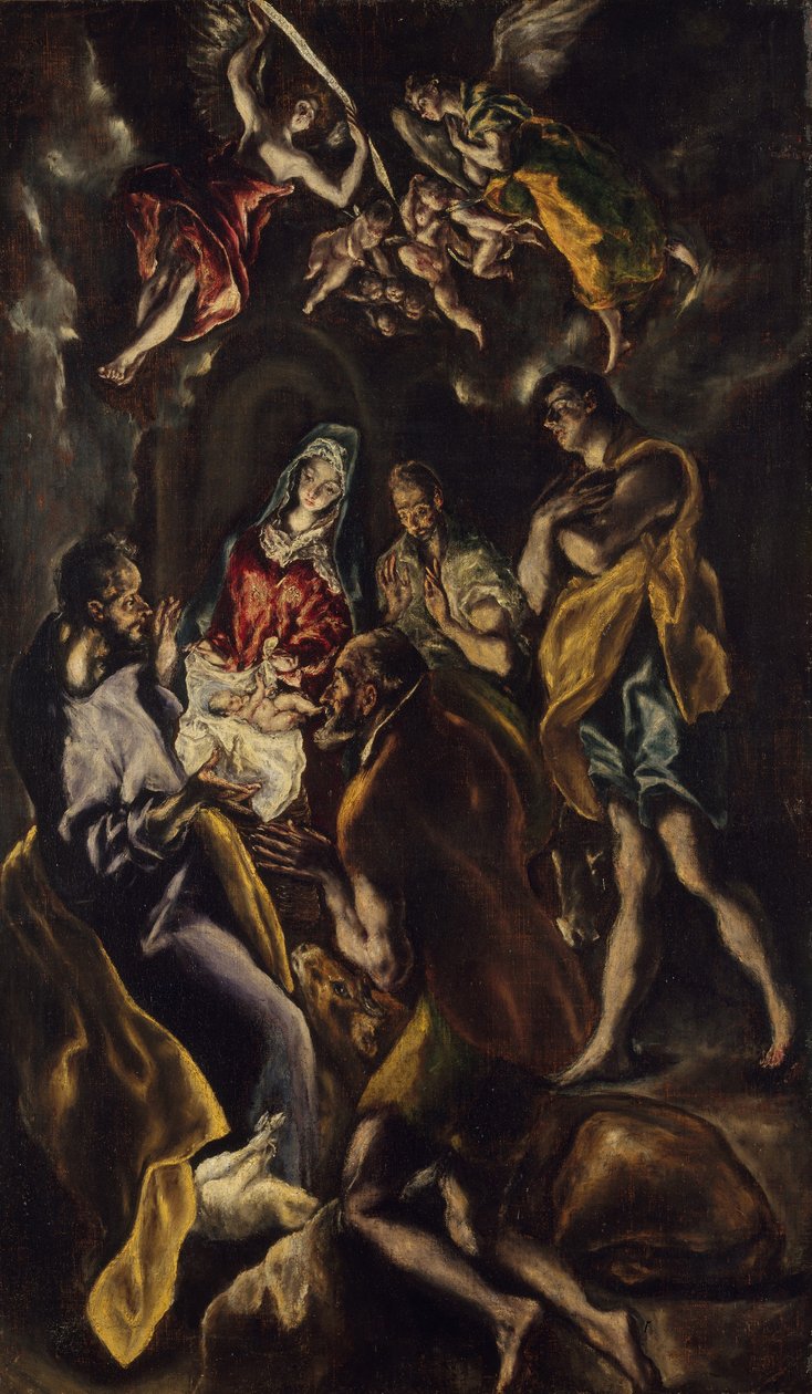 Die Anbetung der Hirten von El Greco