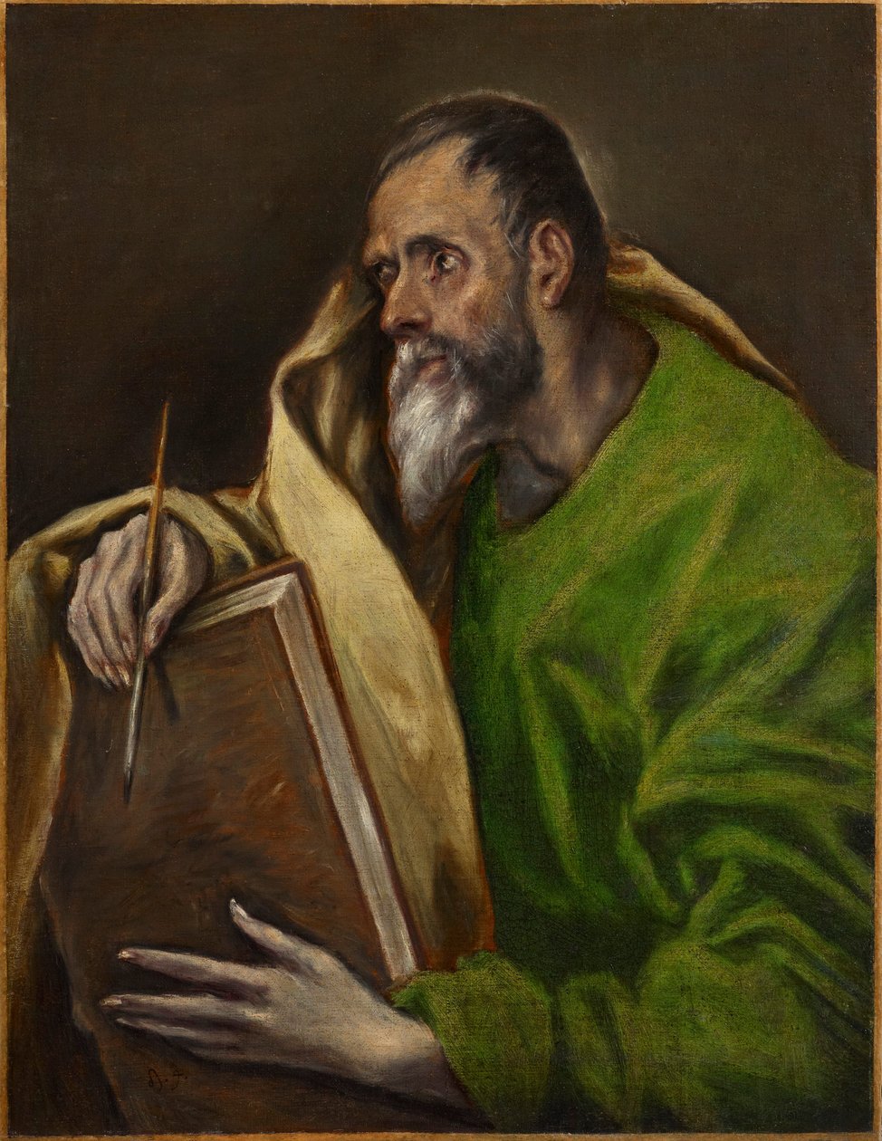 Der heilige Lukas von El Greco