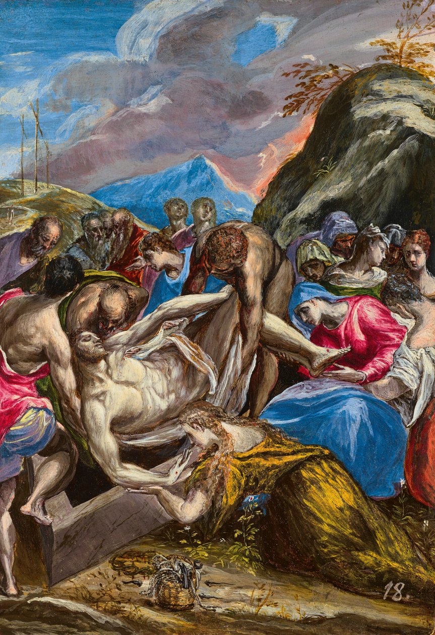 Die Grablegung Christi von El Greco