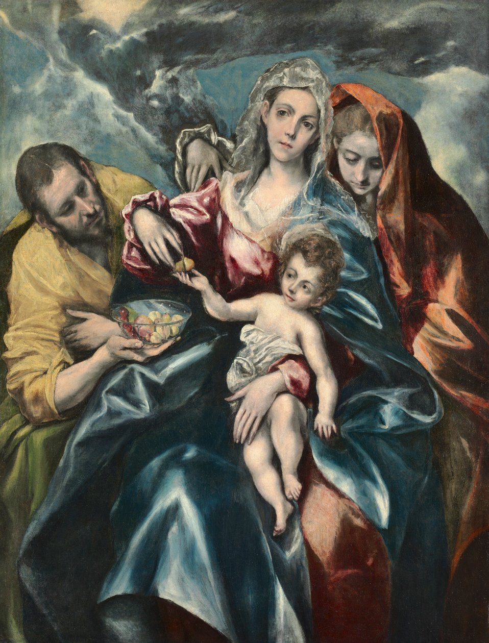 Die Heilige Familie mit Maria Magdalena, ca. 1590-1595 von El Greco