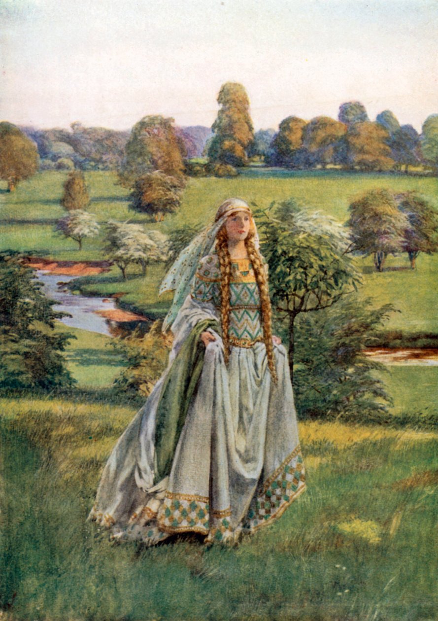 Guinevere. Tennyson von Eleanor Fortescue-Brickdale