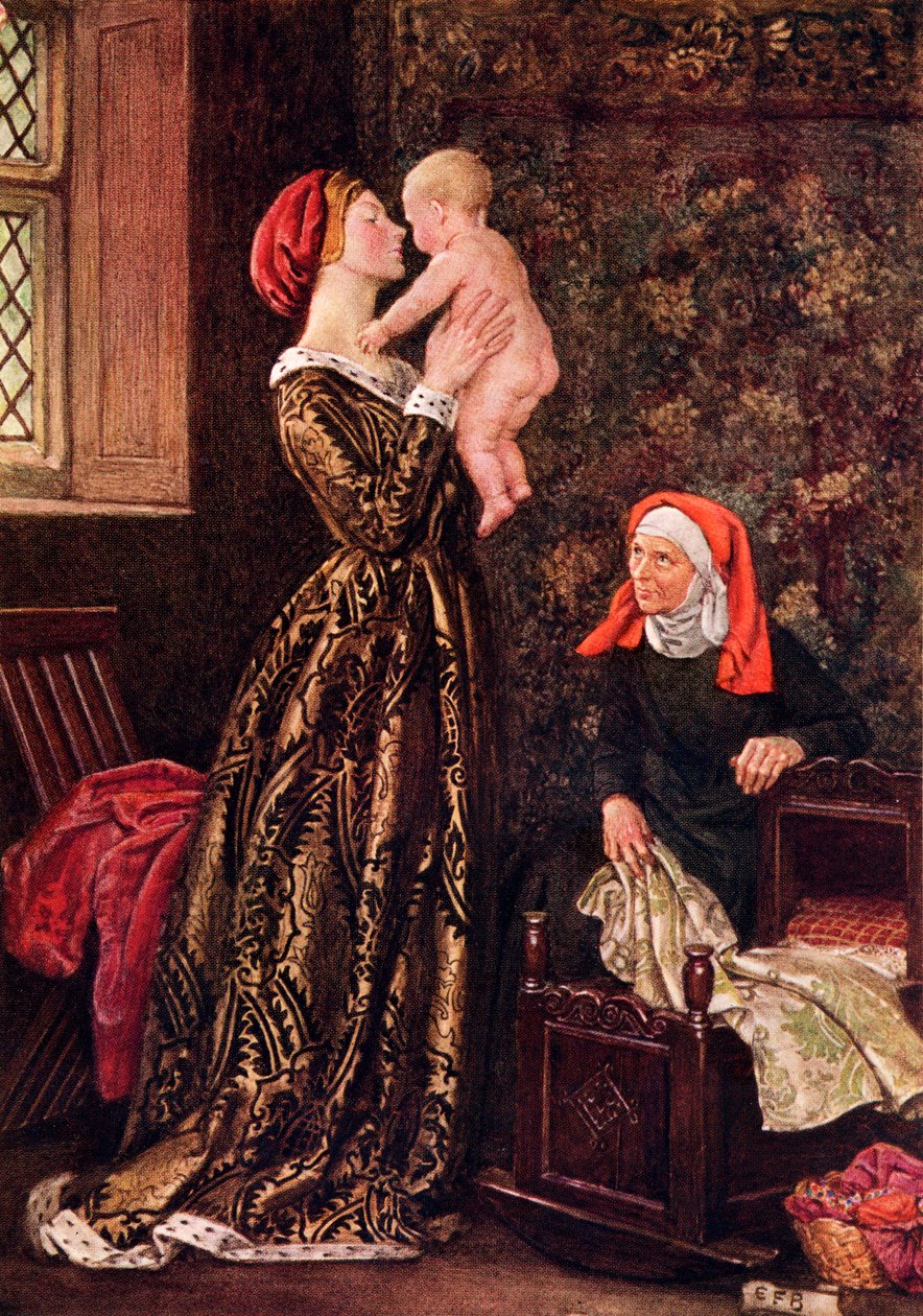 Illustration zum Gedicht The Noble Nature von Jonson, aus dem Buch 