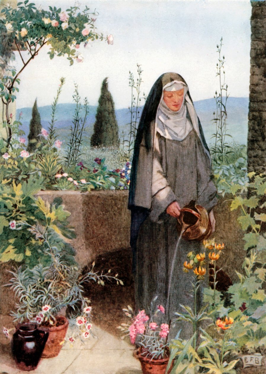 Heilige Klara von Eleanor Fortescue-Brickdale