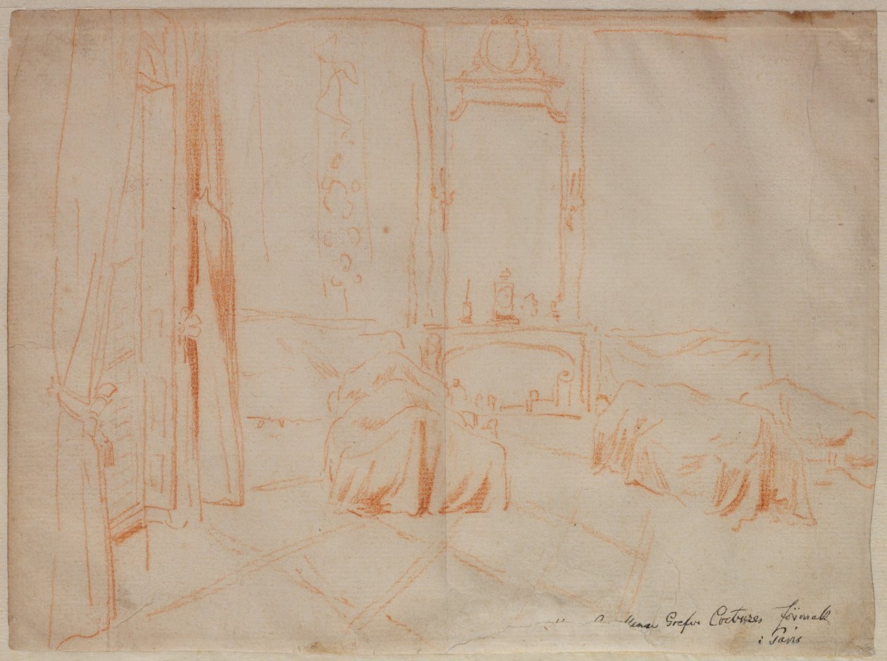Hans Excellence Graf Creutzes (?) Salon in Paris von Elias Martin