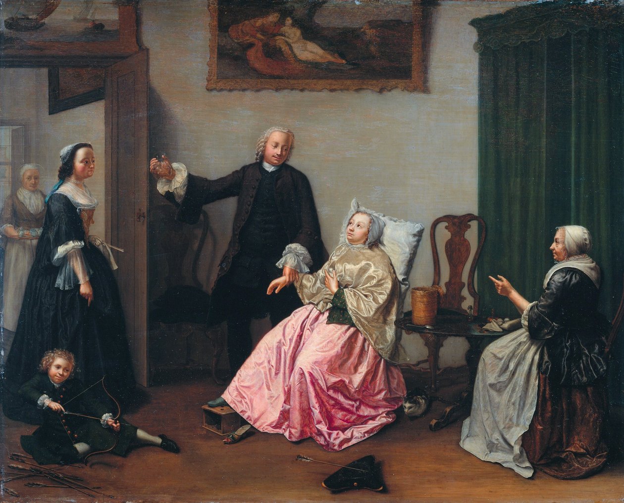 Arztbesuch von Elisabeth Geertruida Wassenbergh