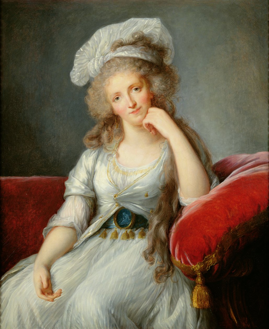 Louise-Marie Adelaide, Herzogin von Orleans von Elisabeth Louise (after) Vigee Lebrun