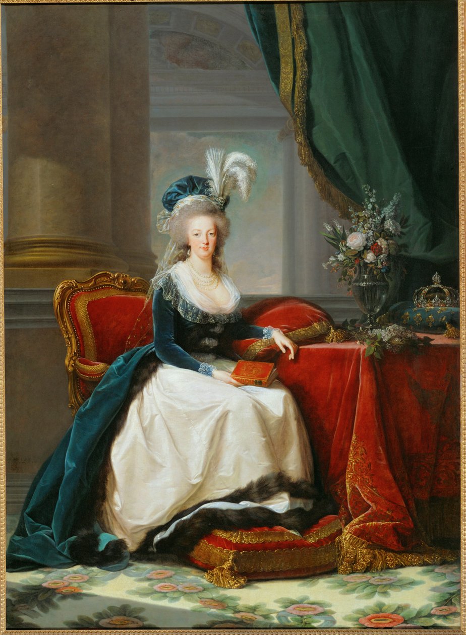 Königin Marie-Antoinette von Elisabeth Louise Vigee-Lebrun