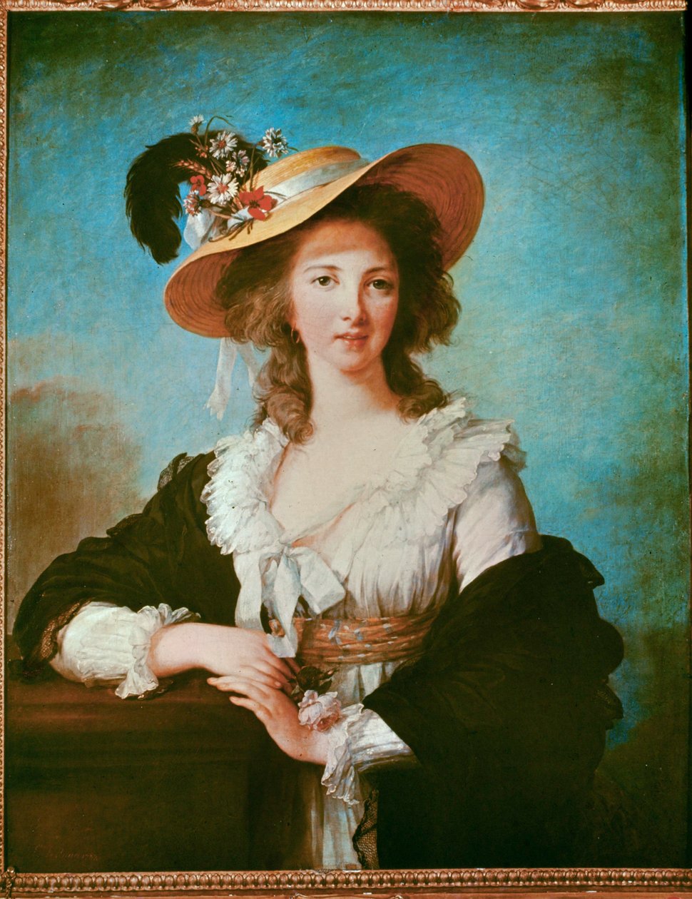 Yolande Polignac, Herzogin, enge Freundin von Marie Antoinette von Elisabeth Louise Vigee Lebrun