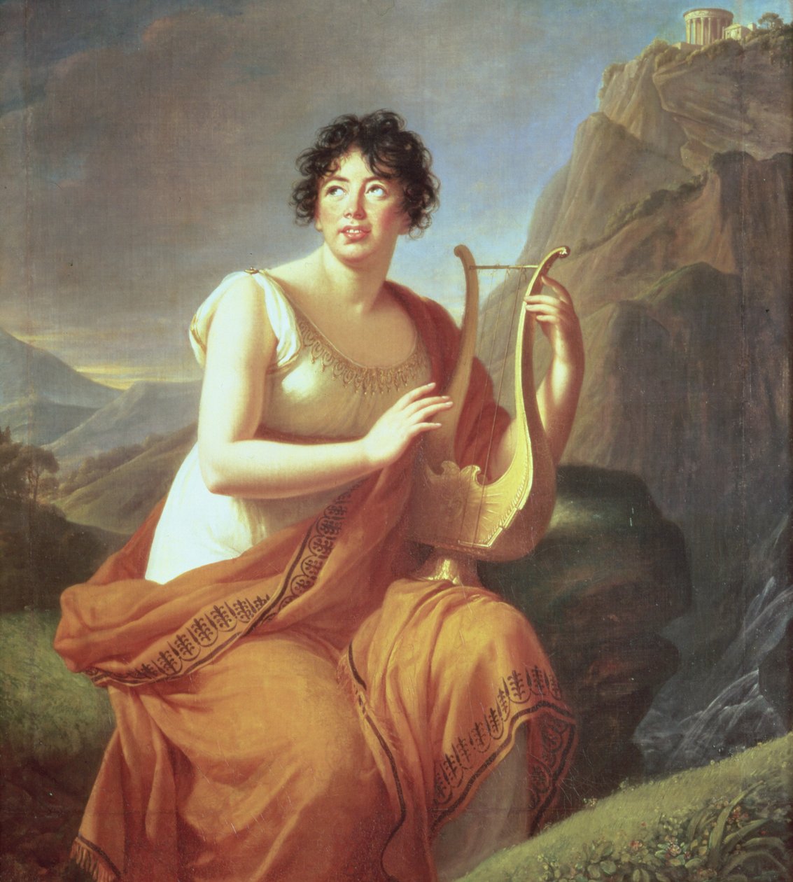 Madame de Stael als Corinne von Elisabeth Louise Vigee-Lebrun