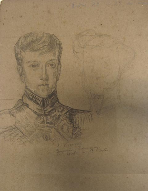 Pedro II von Brasilien, im Alter von 9 Jahren von Eliseu Visconti