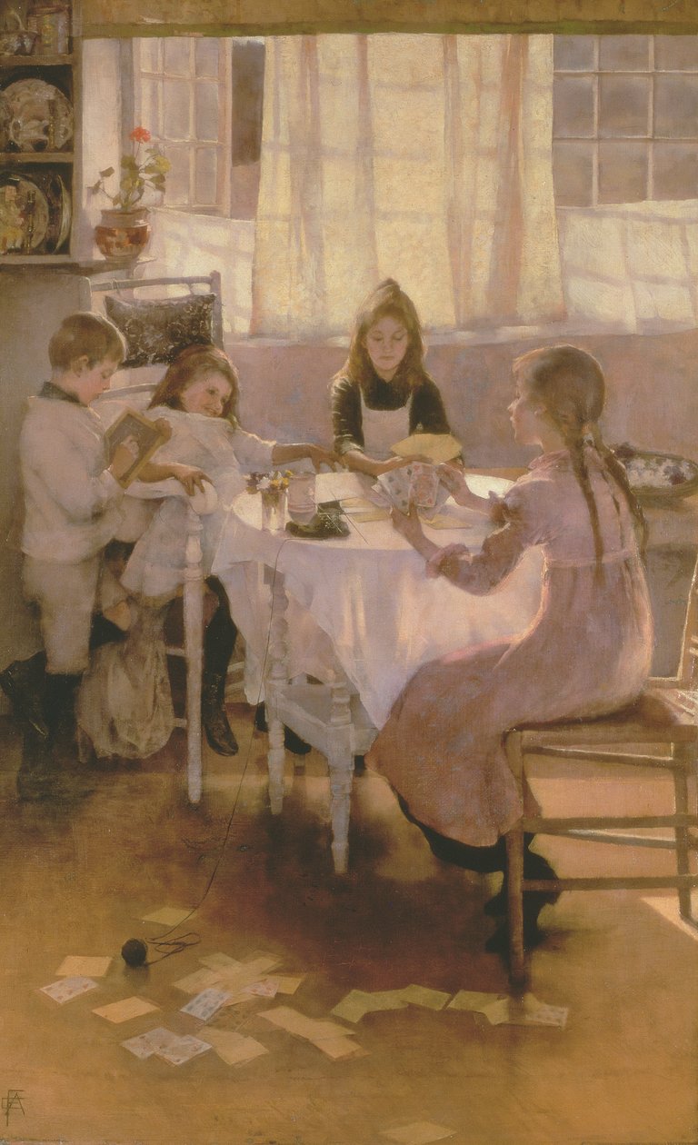 Ein Spiel von Alte Jungfer von Elizabeth Adela Stanhope Forbes