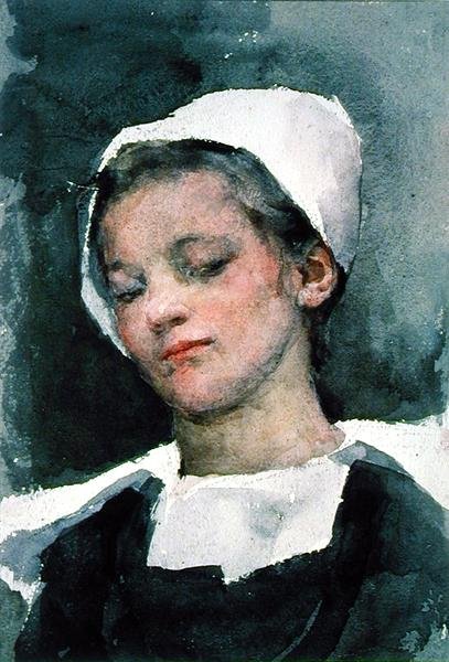 Louise, ein bretonisches Mädchen von Elizabeth Adela Stanhope Forbes