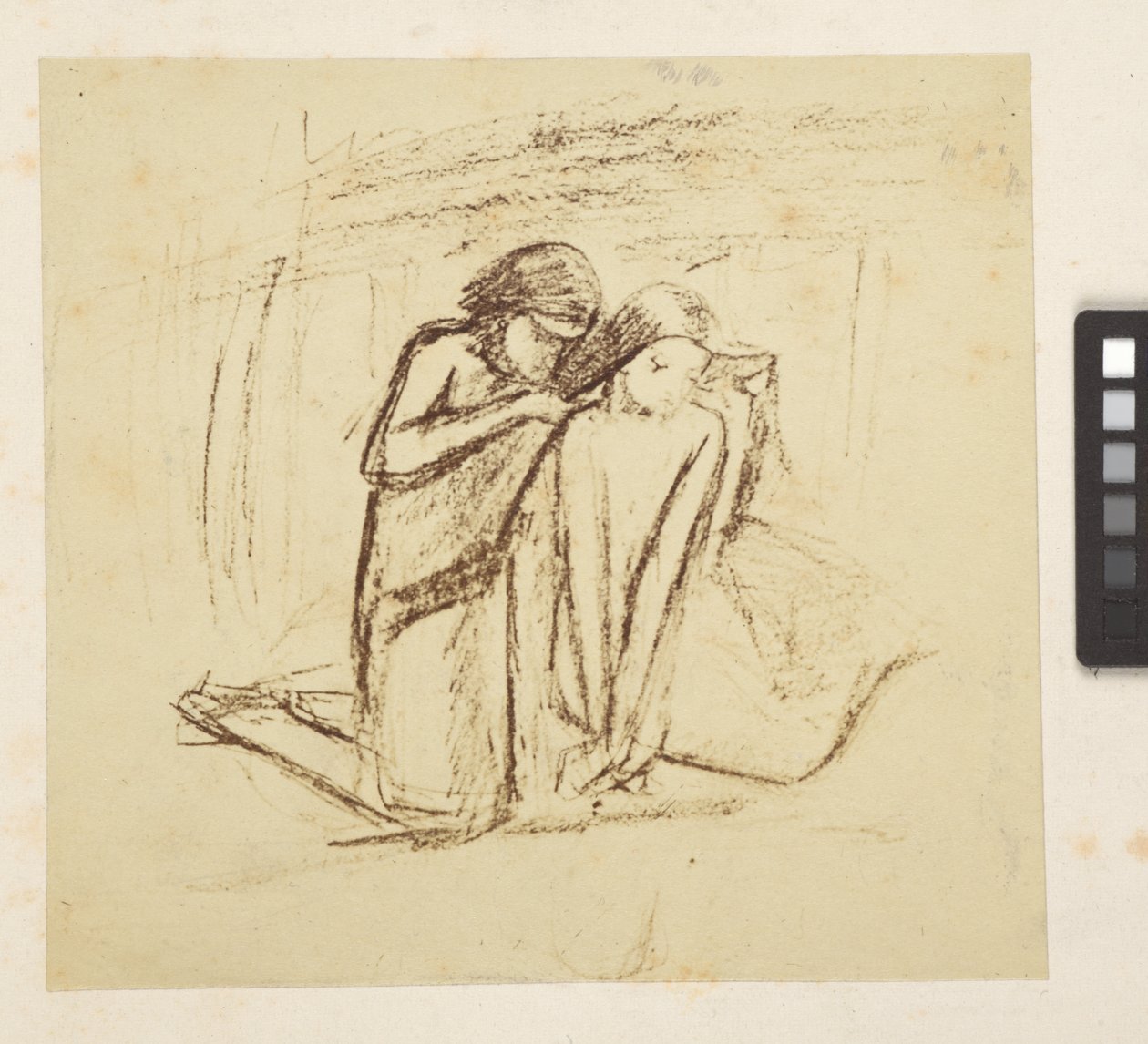 Entwürfe und Skizzen von Elisabeth Eleanor Siddal Rossetti von Elizabeth Eleanor (1834 62) Siddal
