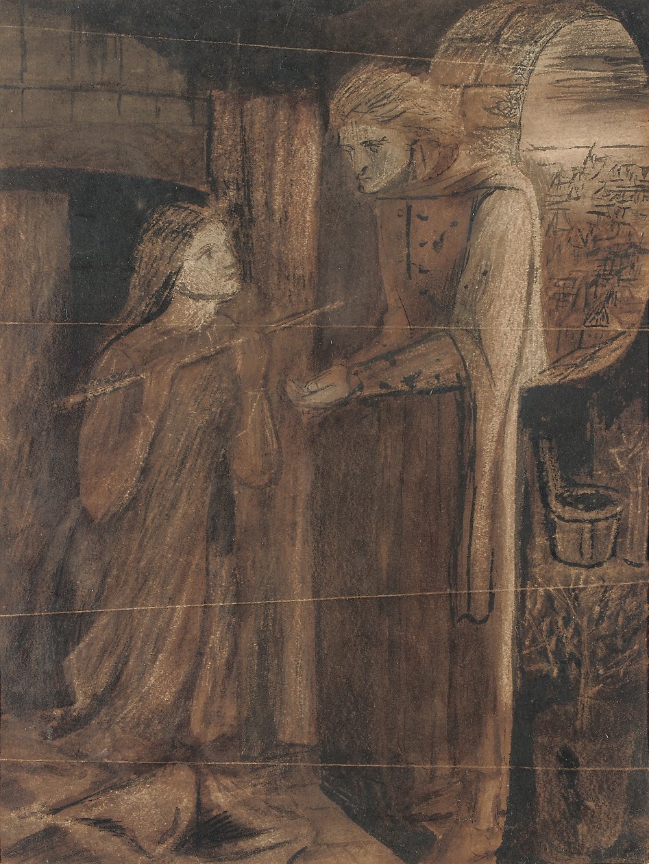 Clerk Saunders von Elizabeth Eleanor Siddal