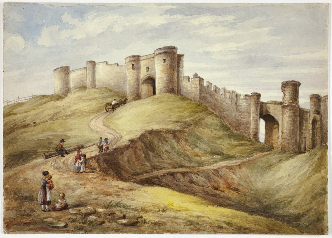 Schloss Scarborough von Elizabeth Murray