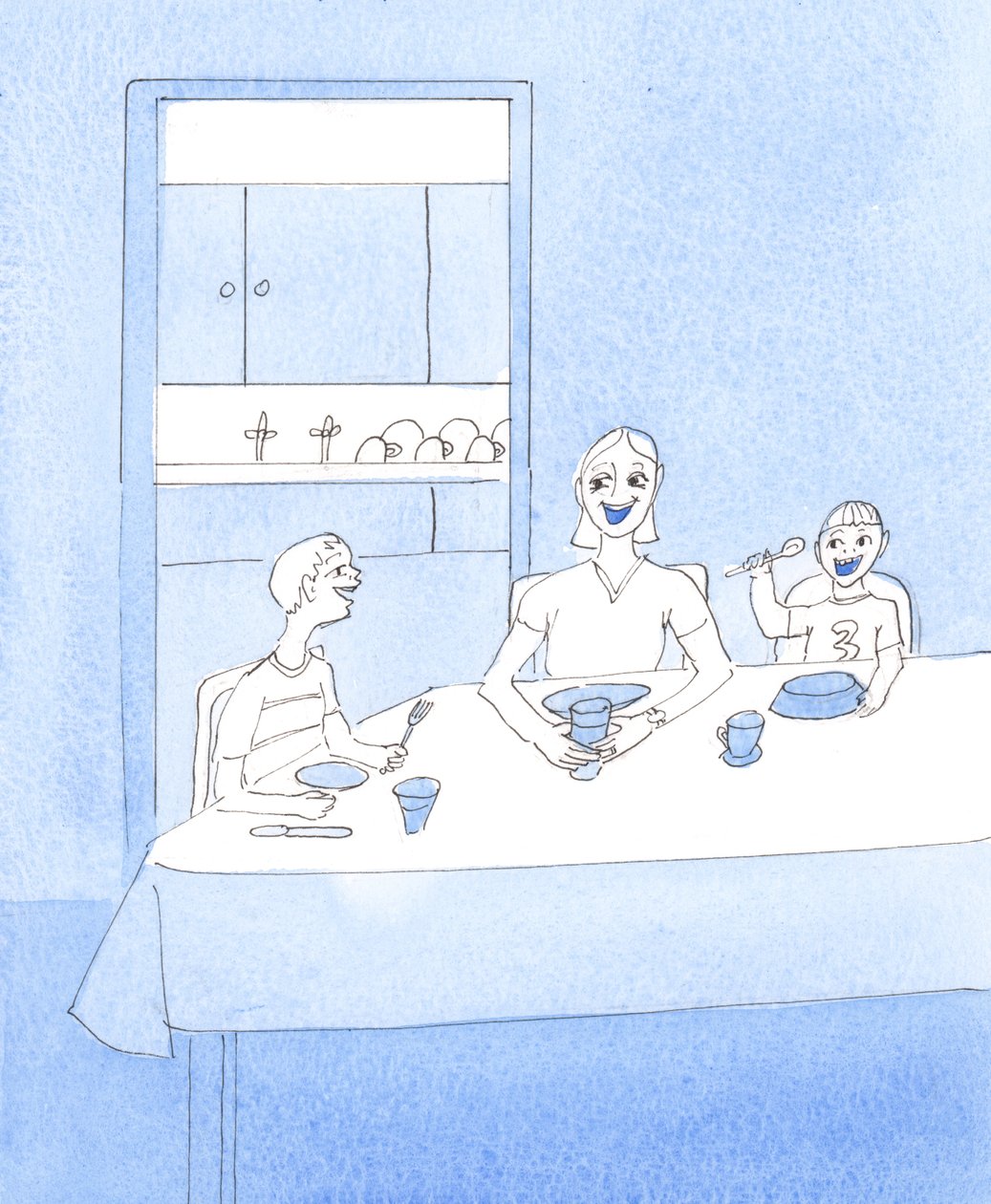 Christus sehnt sich danach - wenn es ihnen möglich ist - mehr Mütter zu Hause zu sehen, die sich um ihre Kinder kümmern, gute Mahlzeiten für die Familie kochen und sie nicht anderen Menschen für Mahlzeiten und Unterhaltung überlassen (es sei denn, dies ist von Elizabeth Wang