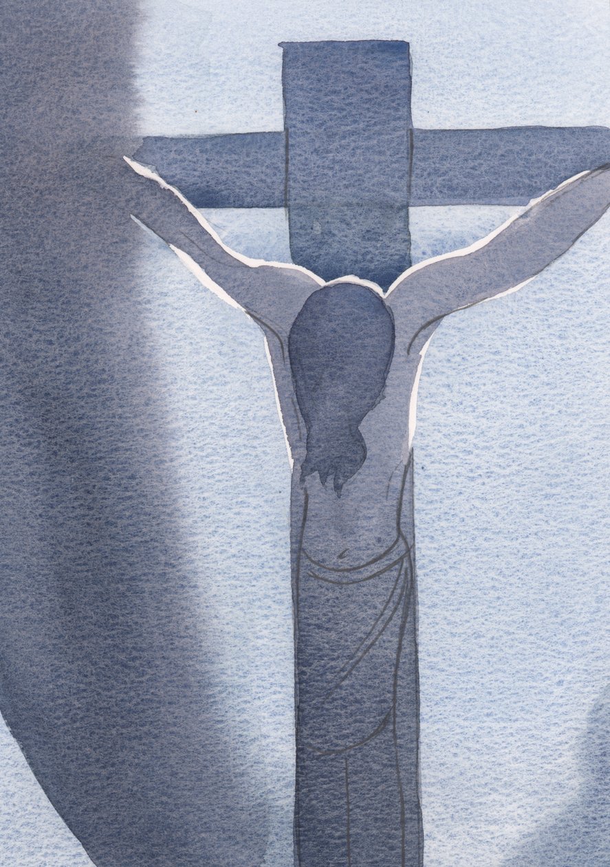 Ich sah Jesus, gekreuzigt und blutig, mit gesenktem Kopf in Qualen. Dies ist, wohin die Liebe ihn brachte von Elizabeth Wang