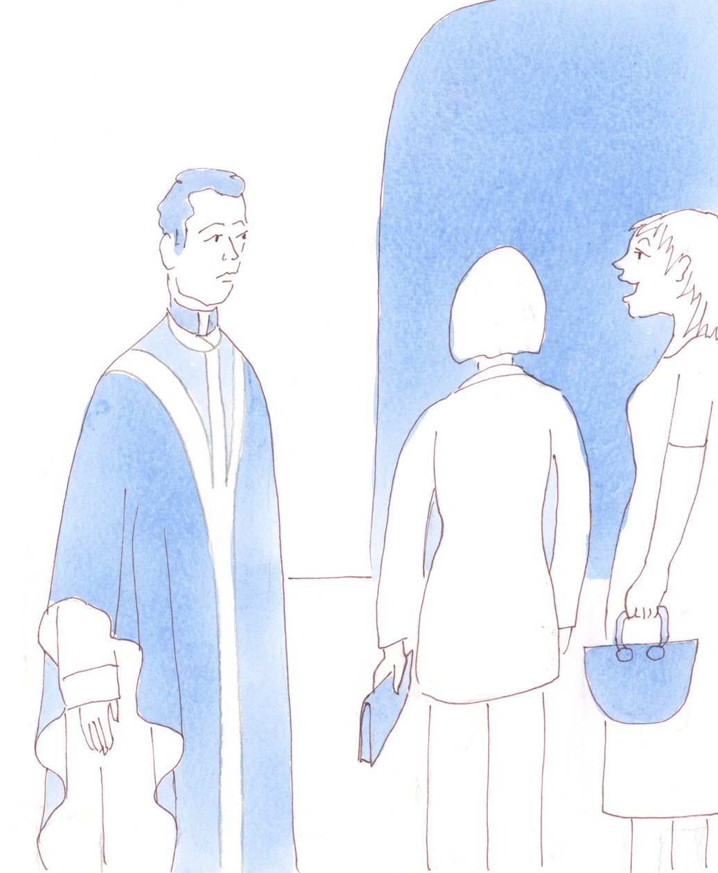 Es gibt Katholiken, die ihrem Priester zustimmen, wenn er sagt, wie gut es wäre, mehr über den Glauben zu lernen; und einige bitten ihn sogar, Redner zu arrangieren von Elizabeth Wang