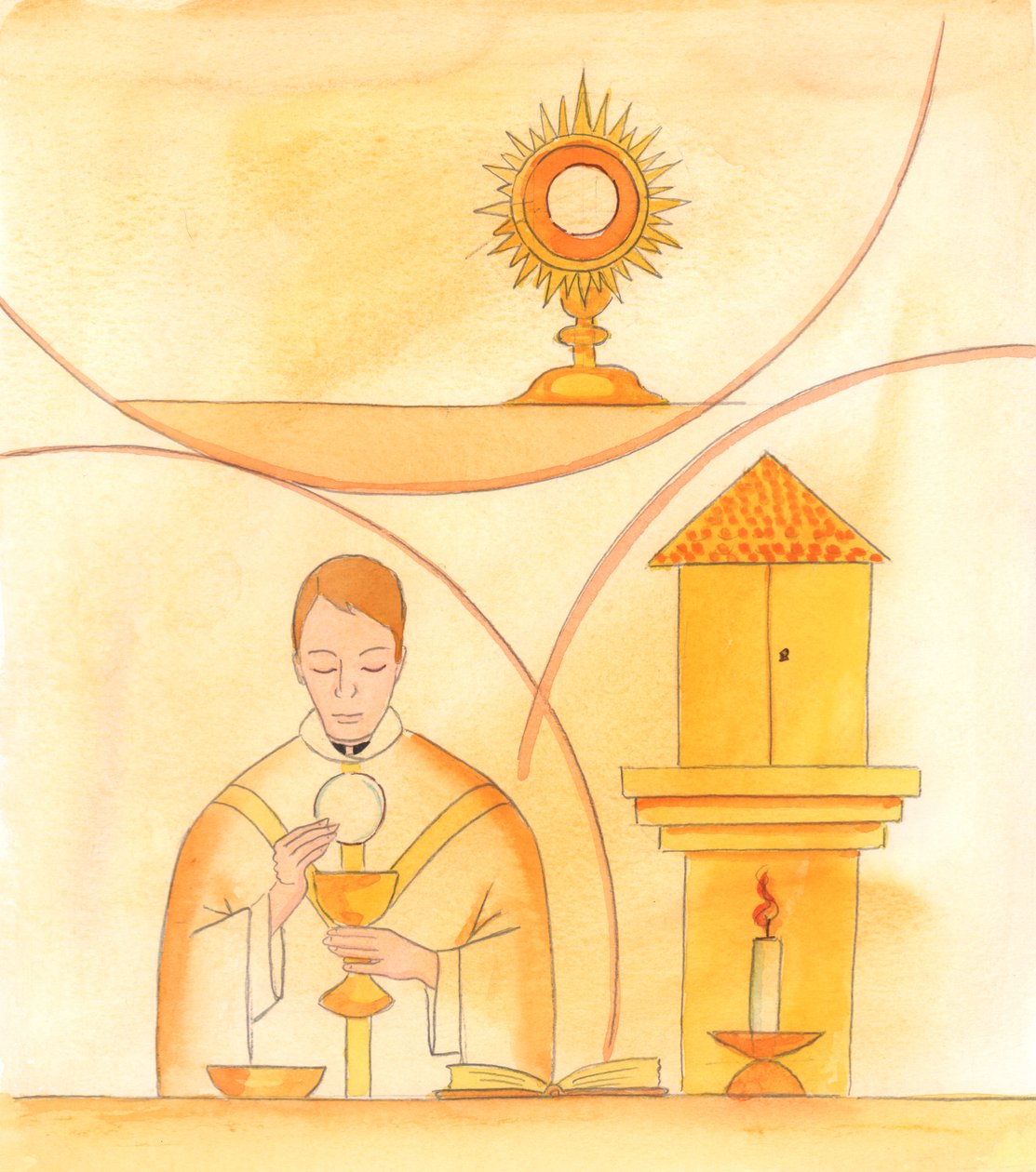 Wir können große Gnaden vom Himmel durch die Gebete der Heiligen erlangen; doch die größten Gnaden werden von Christus selbst direkt in der Messe, im Allerheiligsten Sakrament im Tabernakel und in der Aussetzung und Anbetung gegeben von Elizabeth Wang