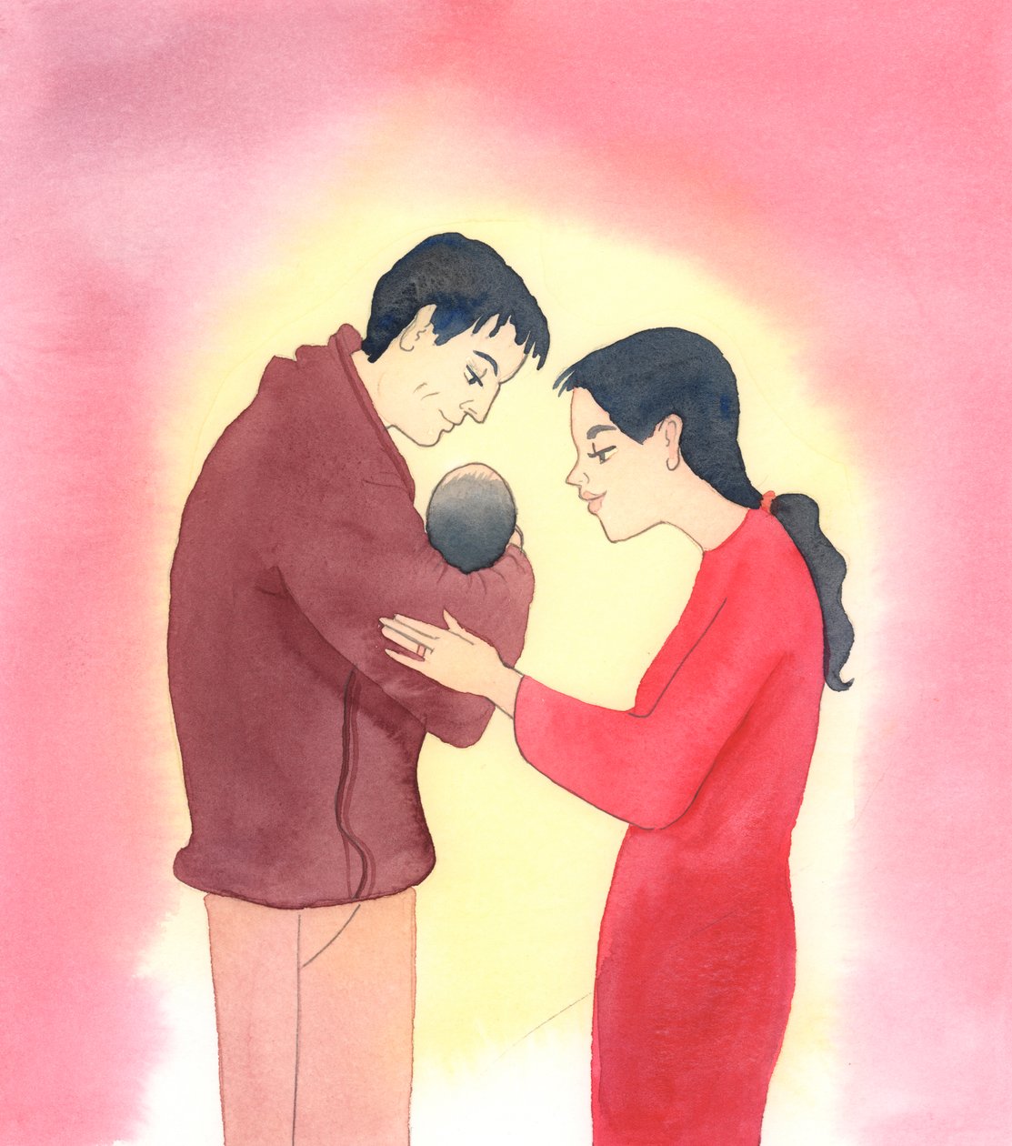 Wenn Ehepartner Gottes Plan für die Ehe gehorchen, wollen sie einander treu sein, und wenn es möglich ist, sucht die Frau, sich um die Kinder zu kümmern, wie es nur eine Mutter kann von Elizabeth Wang