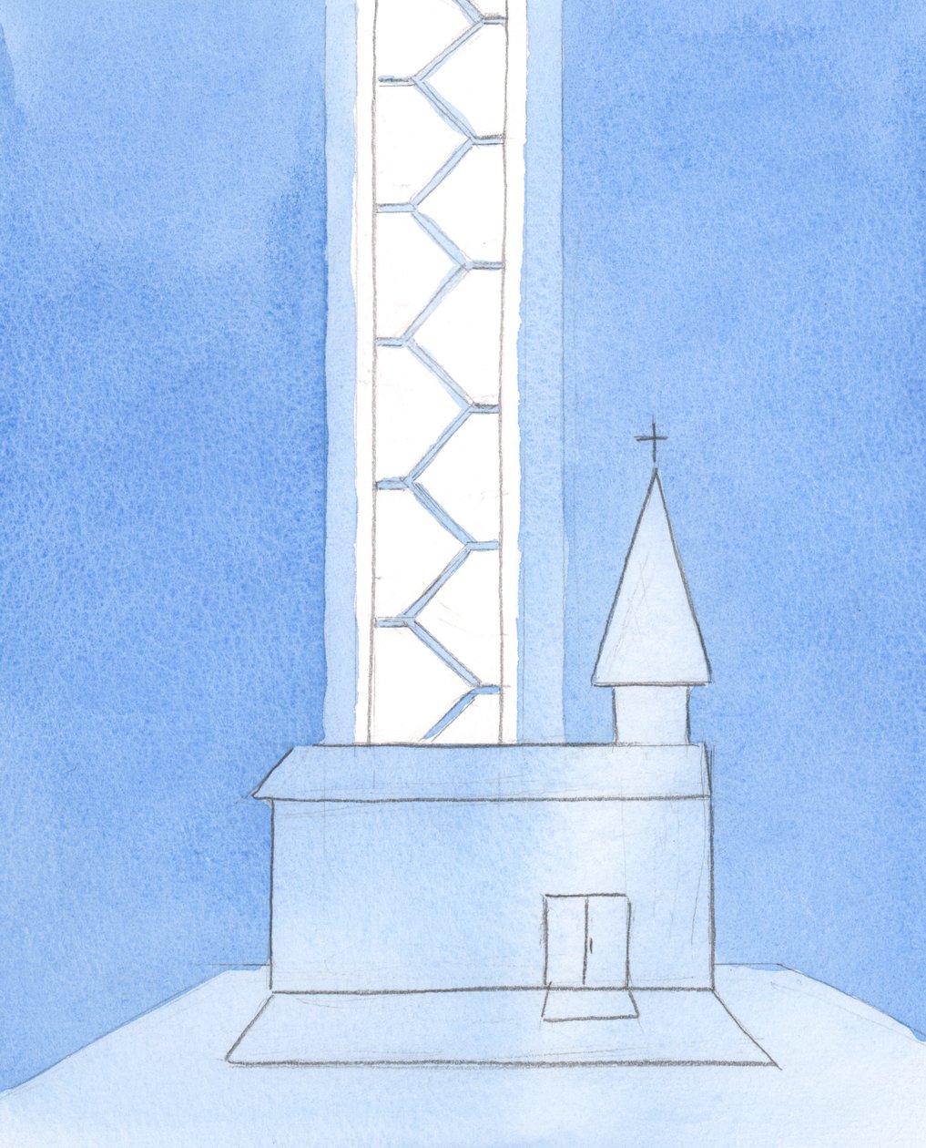 Wo immer es eine katholische Kirche gibt, mit dem Allerheiligsten im Tabernakel, ist es, als ob es eine Treppe gibt, die dieses 