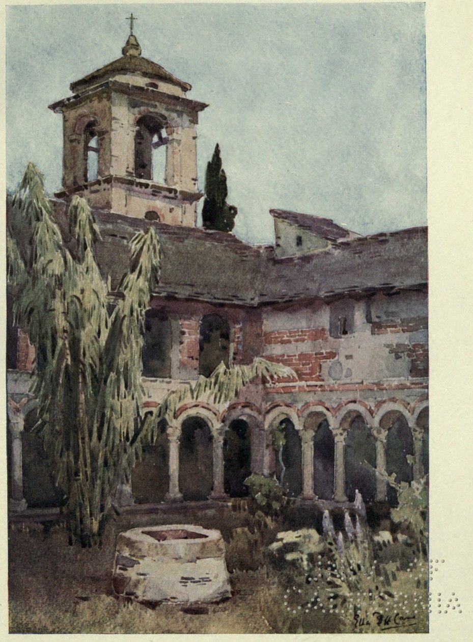 Il Chiostro di Piona, Lago di Como, Illustration aus 