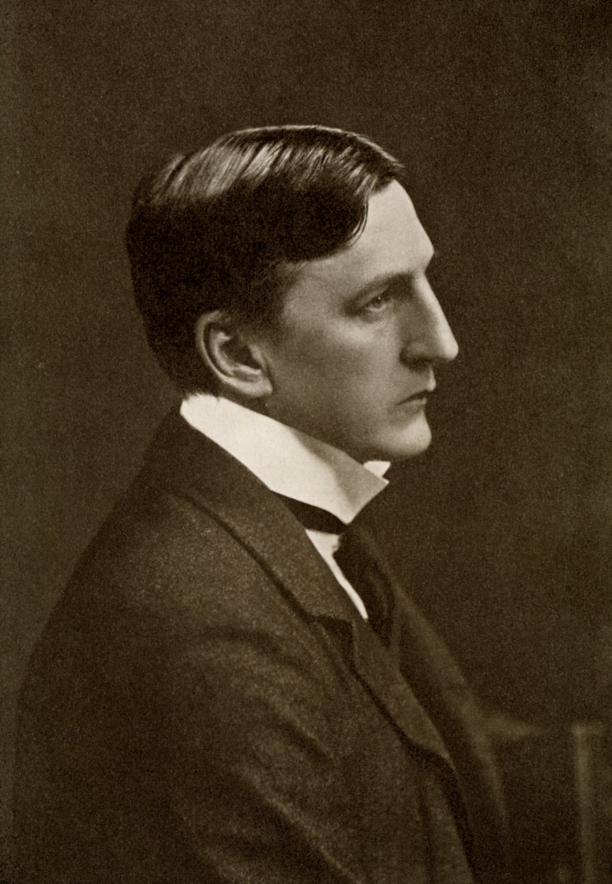 Alfred Edward Woodley Mason, britischer Autor, 1910 von Elliott and Fry