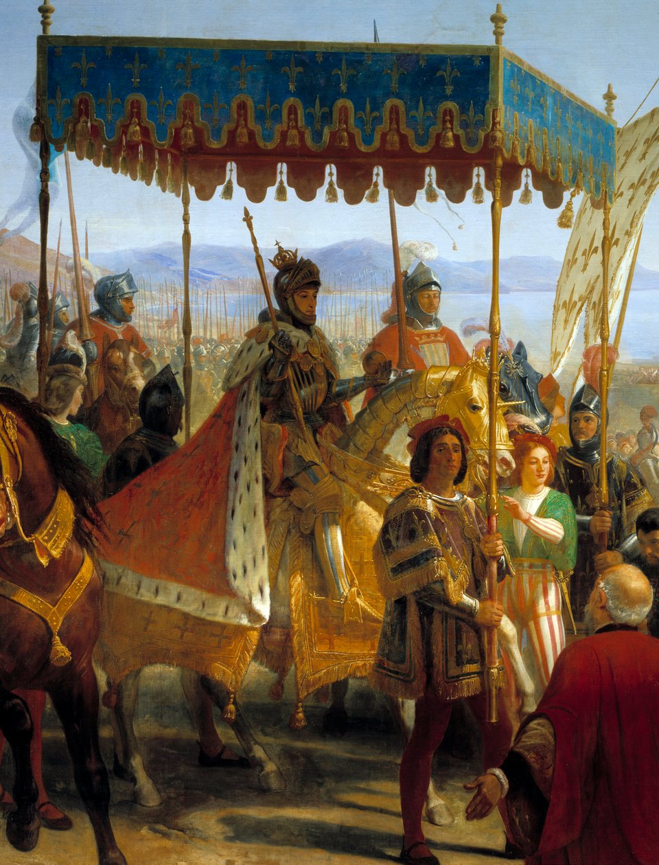 Einzug von Karl VIII. in Neapel von Eloi-Firmin Feron