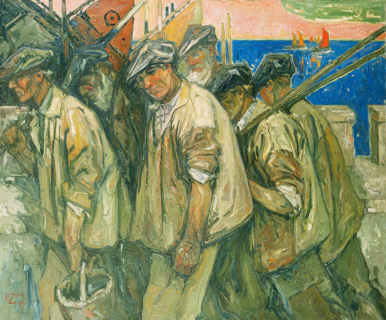 Die Rückkehr der Fischer von Emil Zoir