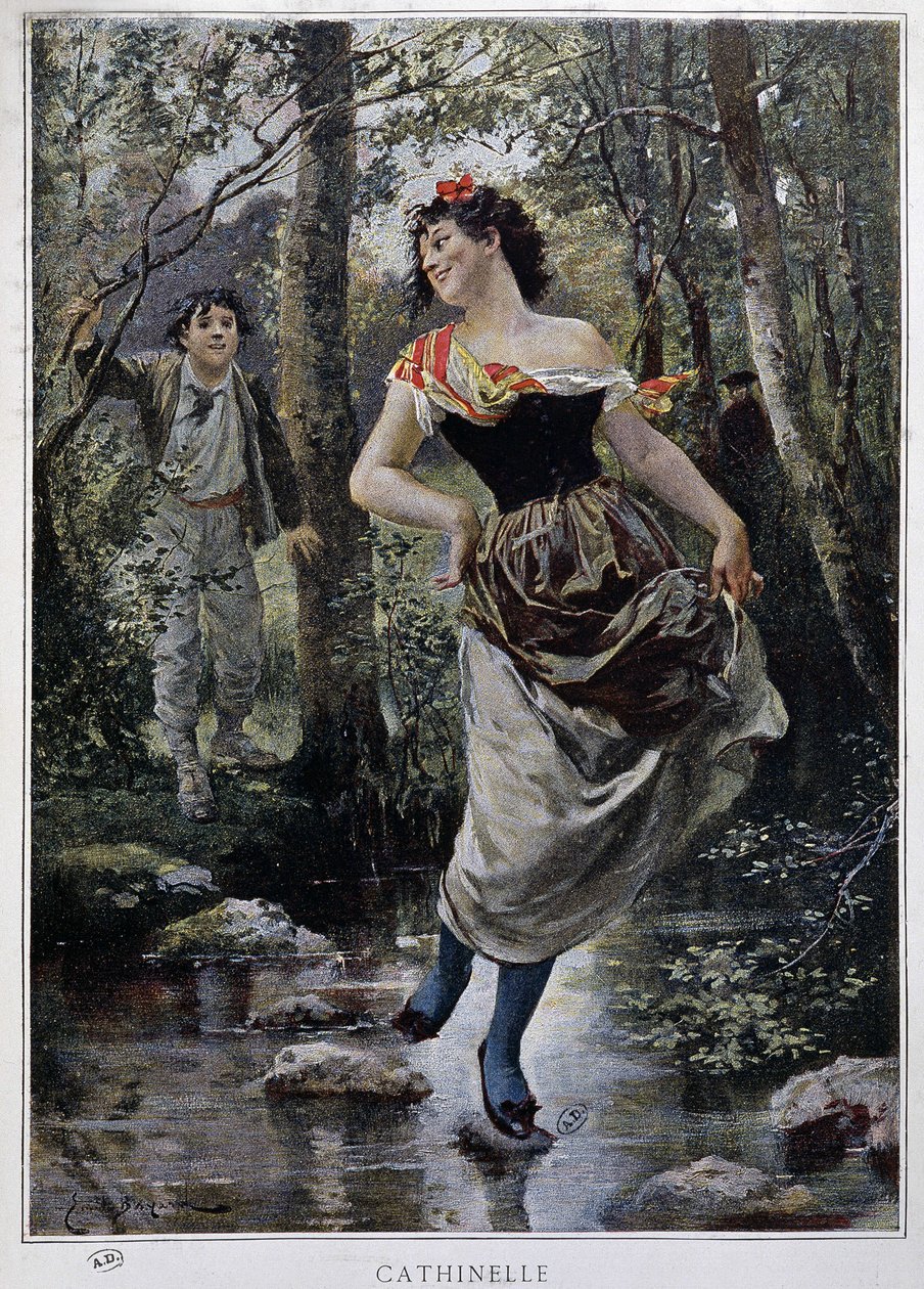 Cathinelle - von Bayard, frühes 20. Jahrhundert von Emile Antoine Bayard
