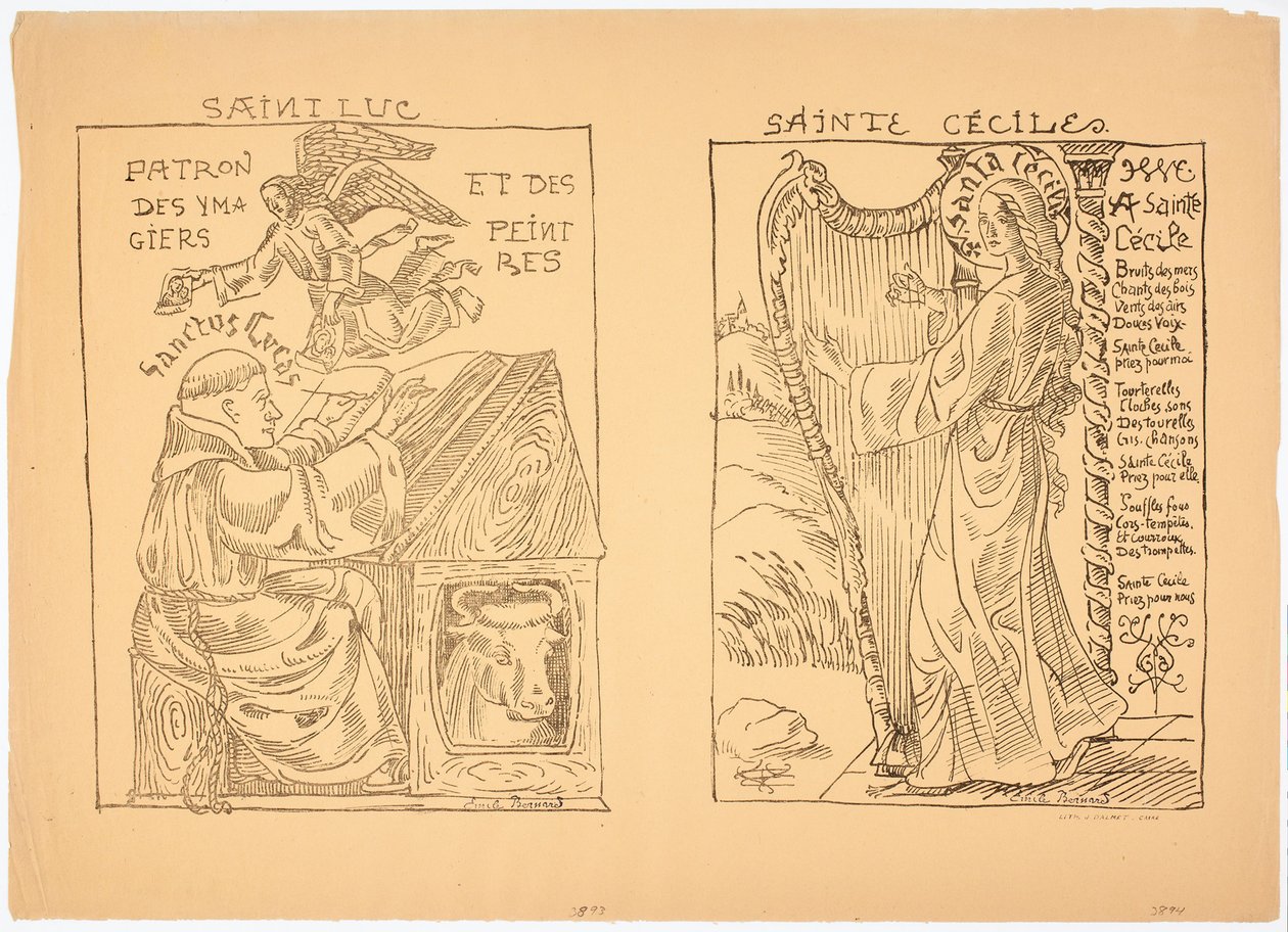 Sankt Lukas von Emile Bernard