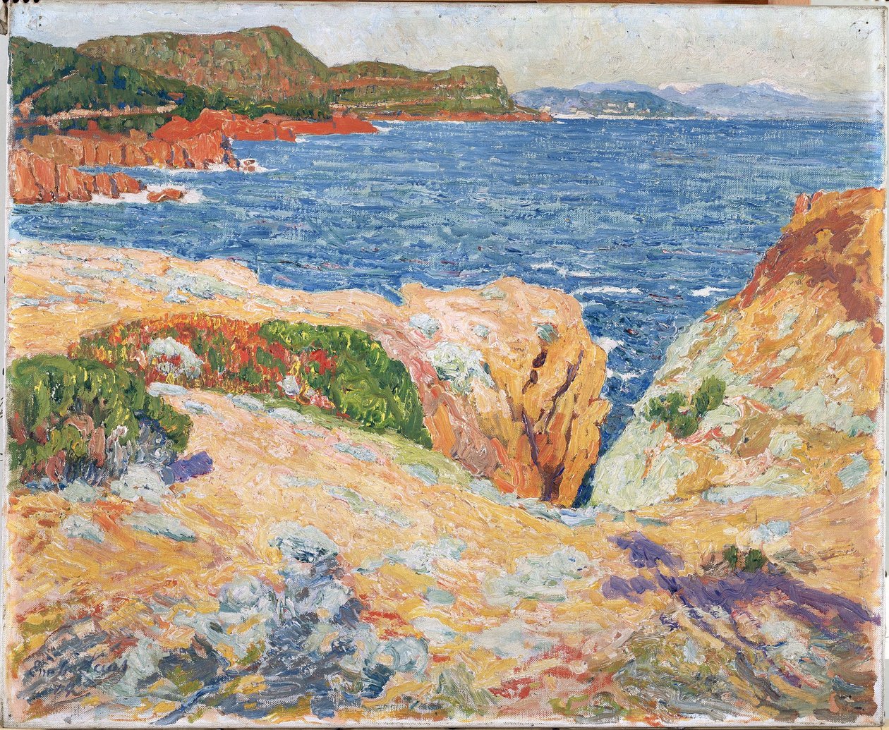 Mittag in Estérel (Côte d