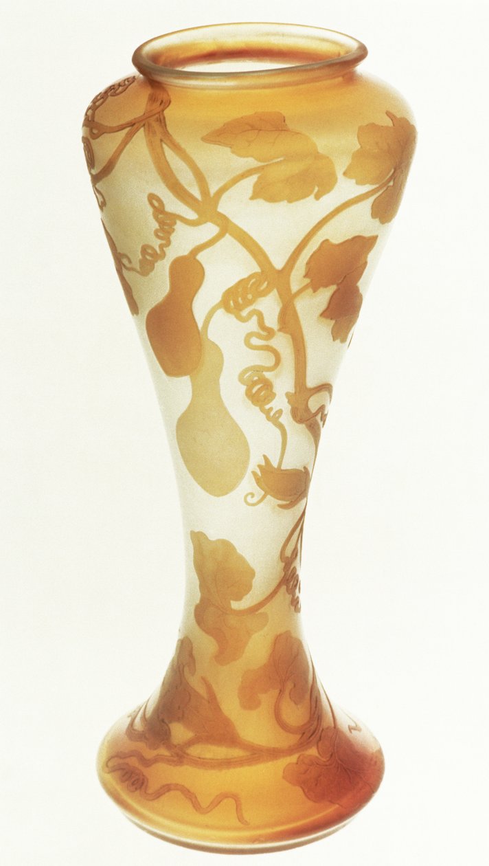 Vase aus Nancy, Frankreich, ca. 1900 von Emile Galle
