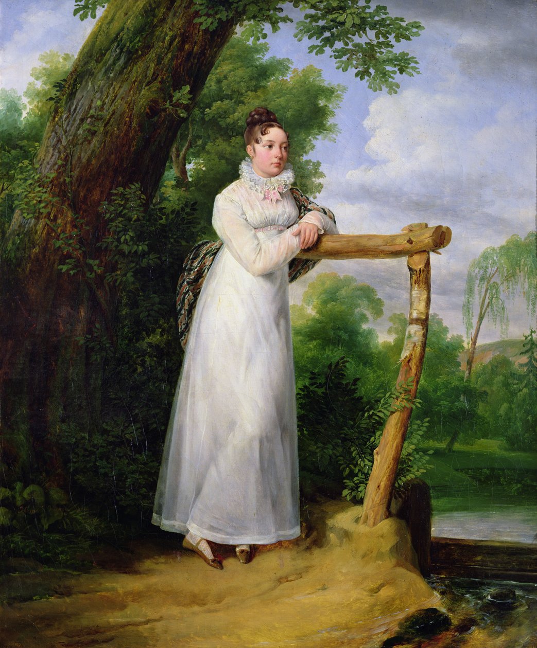 Madame Philippe Lenoir (1792-1874) 1814 von Emile Jean Horace Vernet