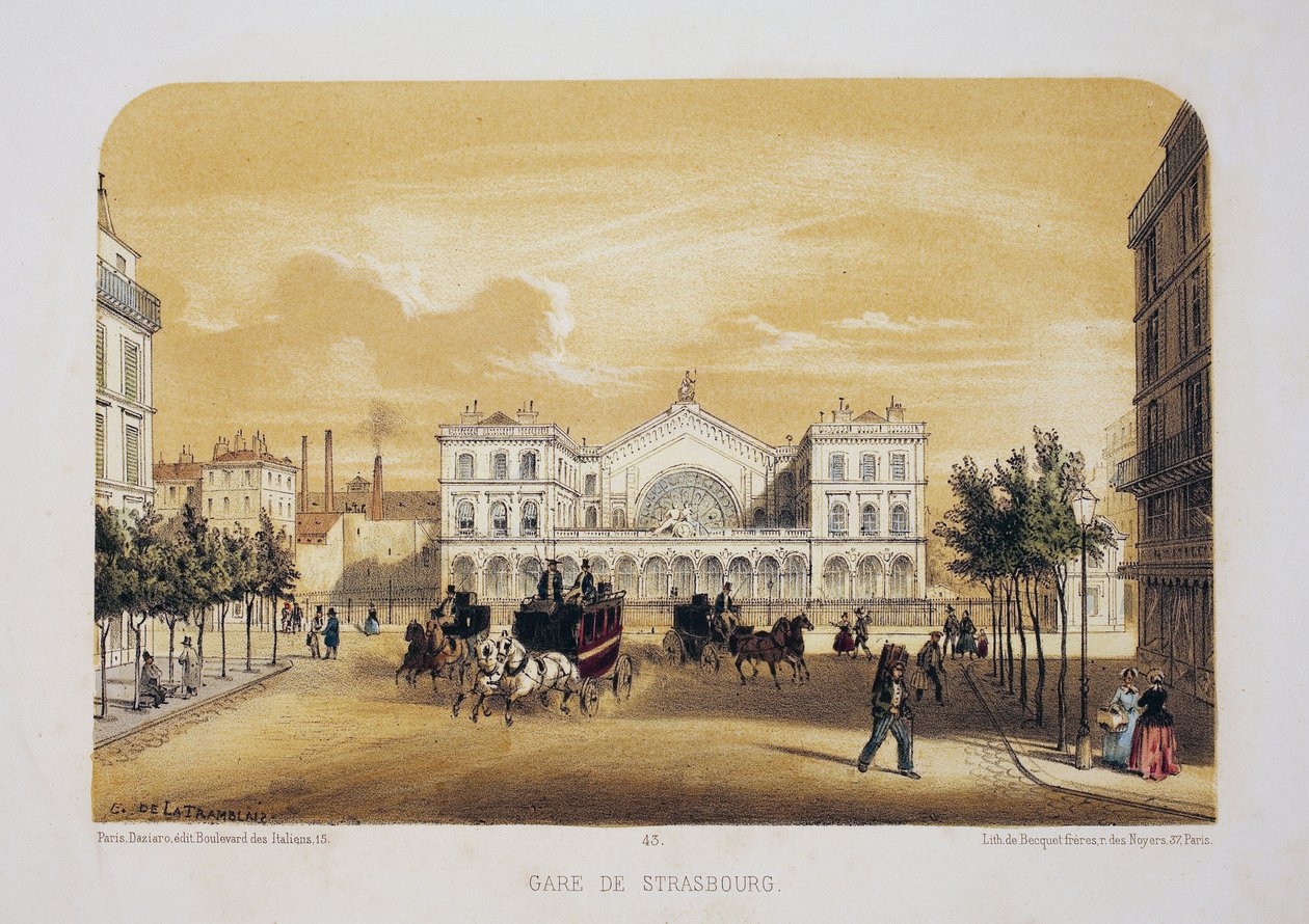 Gare de Strasbourg (heute Gare de l