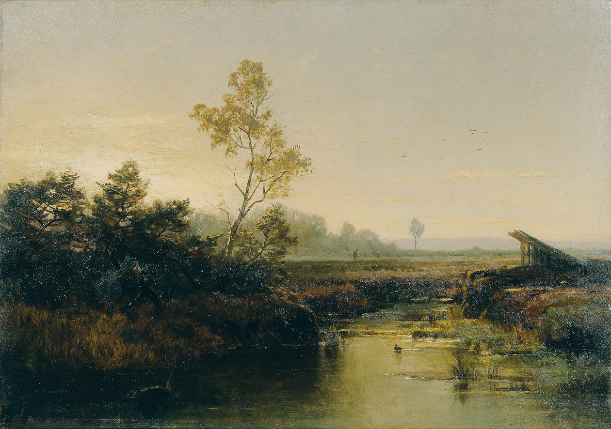 Moorlandschaft von Emilie Mediz Pelikan