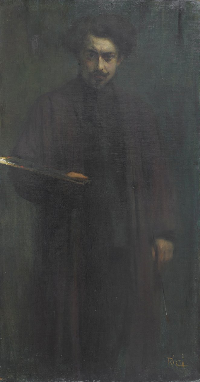 Selbstporträt, Emilio Rizzi von Emilio Rizzi
