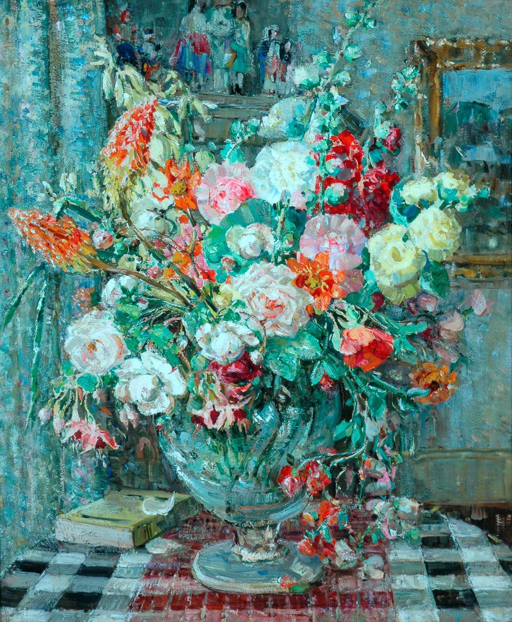 Blumen in einer Vase, ca. 1931 von Emily Beatrice Bland