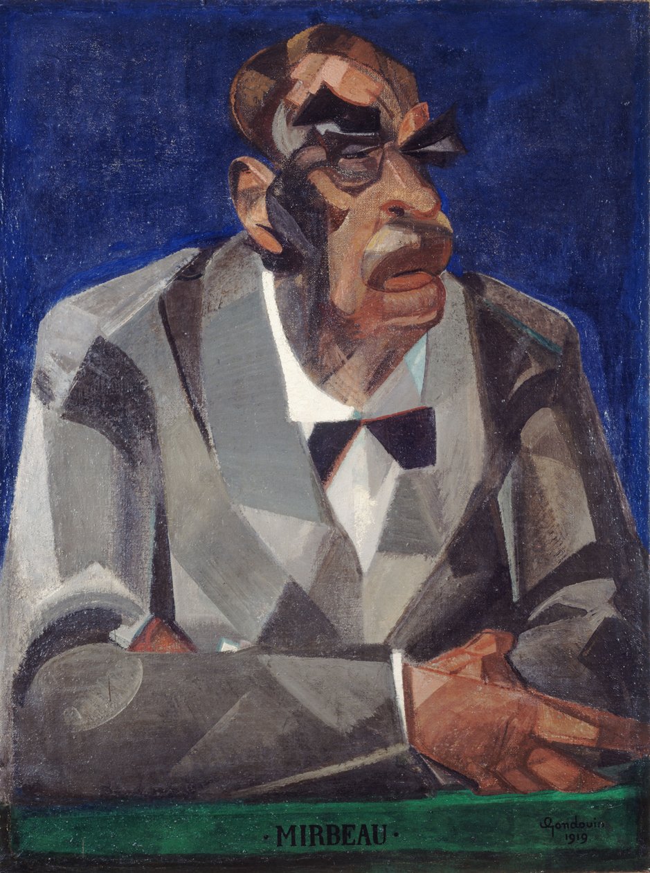 Octave Mirbeau 1848-1917, 1919 von Emmanuel Gondouin