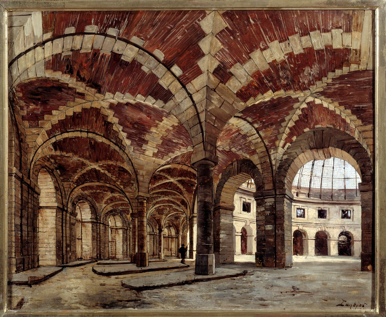 Innenansicht der alten Weizenhalle von Emmanuel Lansyer