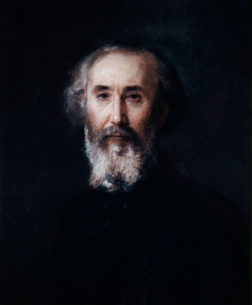 Selbstporträt des Künstlers Emmanuel Lansyer, 19. Jahrhundert von Emmanuel Lansyer